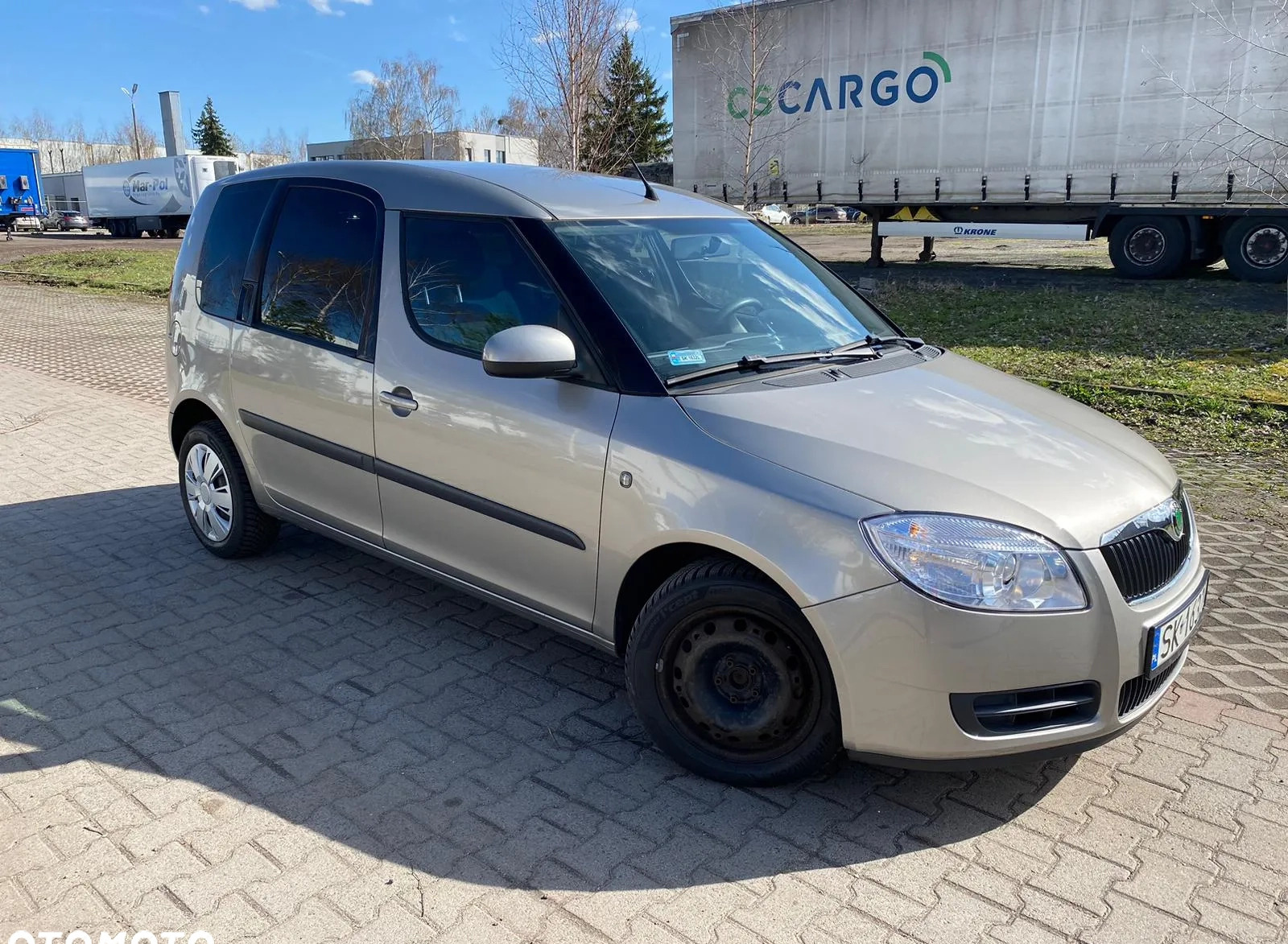 Skoda Roomster cena 11500 przebieg: 175825, rok produkcji 2007 z Jarocin małe 232